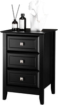 Bonnlo Upgraded Black Nightstand by Bonnlo
