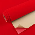 VEELIKE Bright Red Velvet Flocking Liner Self Adhesive Felt Drawer Liners by VEELIKE