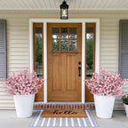 Babys Breath Artificial Flowers, 8 Bundles Cherry Blossom Pink Real Touch Fake Silk Flowers Bulk for Vase Home Office Wedding Spring Indoor Outdoor Centerpiece Table Mother's Day Decorations - Image 3