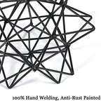 Metal Table Top Decor, 3D Metal Geometric Sculpture - Image 5