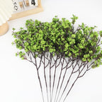 16Pcs Artificial Babys Breath Flowers Real Touch Green Flowers Decorations - Image 6