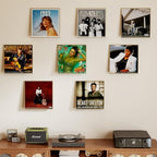 Laurensory Vinyl Record Wall Mount Shelves, 12 inch Vinyl Holder, 8 Pack - Image 5