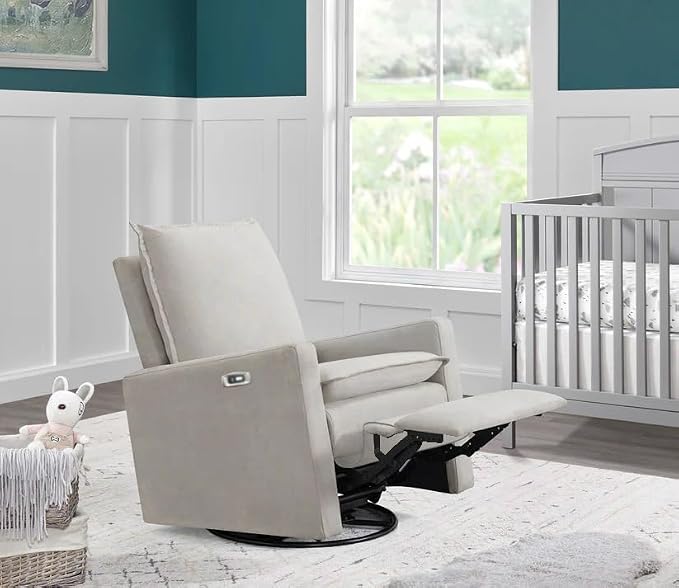 Oxford Baby Uptown Power Recliner/Glider - Image 5