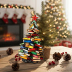 Book Lovers Gifts Book Ornament, Teacher Gifts for Women, Librarian, Reader - Image 5