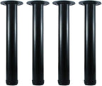 QLLY 14 Inch Adjustable Metal Coffee Table Legs, Heavy Duty Round Furniture Legs by QLLY