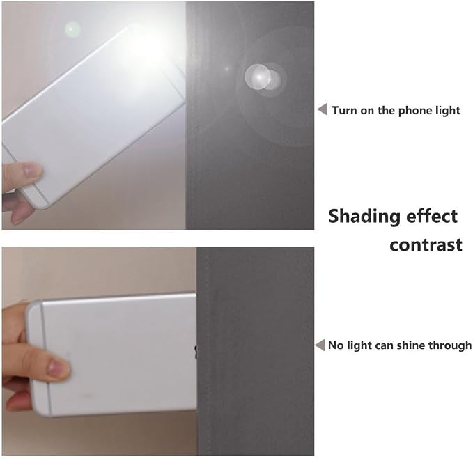 NICETOWN 100% Blackout Short Curtains - Image 3