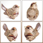 Bird Figurines For Home Decor,Bird Statue Sculpture For Shelf Decor Accents,Boho Bird Decorations For Table Office Living Room Bedroom,Retro Animal Statues Decorative Bird Gifts For Bird Lovers Women - Image 3