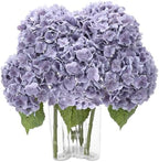 Coferset 3pcs Lifelike Real Touch Hydrangea Artificial Flowers,Lavender by Coferset