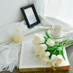 Mandy's 12pcs Artificial White Tulips - Image 3