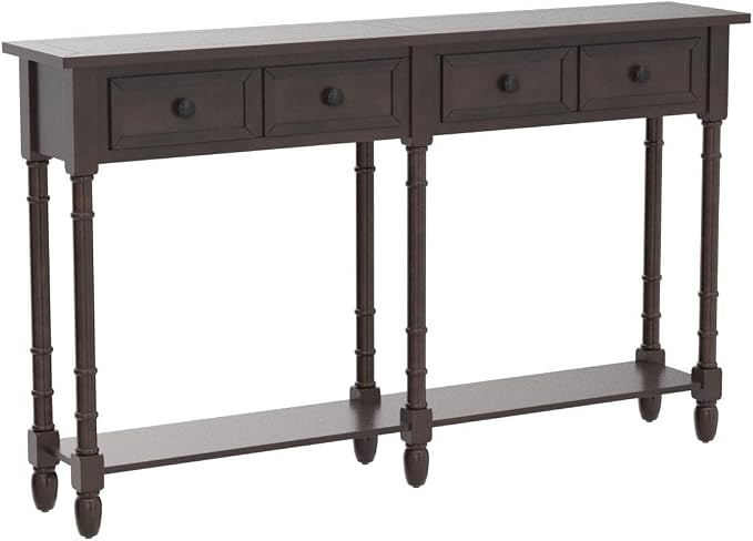 Merax Retro Console Table Sofa Table - Image 4