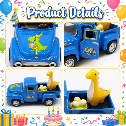 Dinosaur Birthday Pickup Truck - Dino Birthday Party Decorations - Image 4