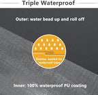 Favoyard Patio Chair Cushions 20 x 20 x 3 Inch Waterproof Outdoor Seat Cushions - Image 4