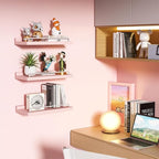 RYOFOBETTO Small Floating Shelf, 6X9 Inches Farmhouse Wall Shelves - Image 4
