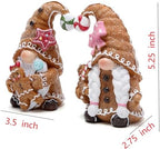 Hodao Christmas Gingerbread Man Gnomes – Christmas Party Home Decor Unique Design Elf Decorations Choice and Special Christmas Decor (Brown) - Image 7