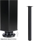 LCSDLHLSY Table Legs 28 inch, Adjustable Metal Furniture Legs, DIY Computer - Image 4