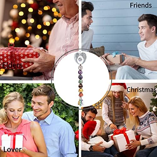 Gemstones Healing Feng Shui Crystals Window Car Decorations Hanging Ornament for Home Decor Party Decor（Angle） - Image 6