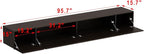 AIEGLE 95.1" W TV Stand with 4 Flip-Down Drawers, Modern Entertainment Center - Image 2