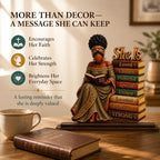 Christian Gifts for Women, African American Black Woman Wood Acrylic Plaque - Image 3