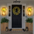 Wall Decor Mason Jar Sconces - Rustic Home Decor with Remote Control - Image 3