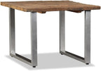 Coffee Table Solid Reclaimed Wood 21.7"x21.7"x15.7", Center Table, Side Table - Image 3