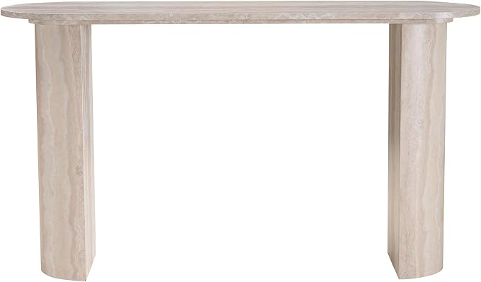 55.12" Faux Marble Pattern Entryway Table - Image 6
