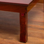 Rectangle 120x80cm Korean Dining Table Folding Leg Dining Room Furniture Asain - Image 6