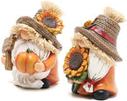 Hodao 2pcs Thanksgiving Gnomes Decor, Fall Decorations for Home - Image 2
