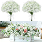 100 Pcs Babys Breath Artificial Flowers Bulk,Fake Baby Breath Flowers by %E3%80%90Qutciiv%E3%80%91