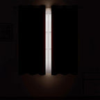Chocolate Brown Blackout Curtains 34 x 63 Inch Length/Set of 2 Curtain - Image 3