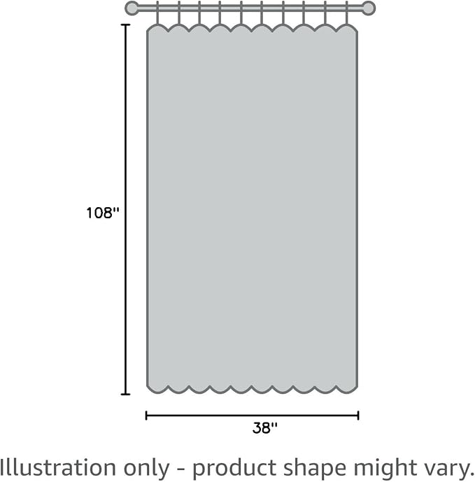 2 Panels Set Cream Linen Curtains 108 inches Long - Image 8