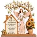 Housewarming Guardian Angel Plaque, House Warming Gifts New Home for Women by EmotionalUplifting