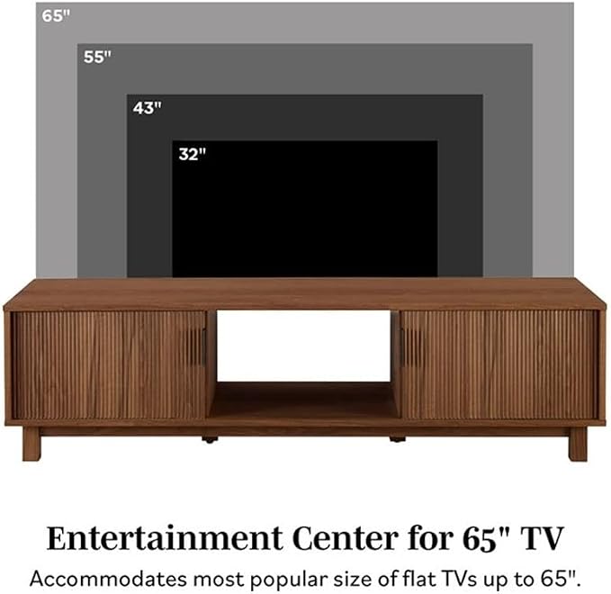 Walker Edison Arundo Fluted TV Stand - Image 9