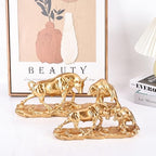 Wall Street Bull Statue, Bull Market and Bear Market Statue, Stock Market Sculpture, Mens Desk decor Day Trading Accessorie, for Office, Desktop, Bookshelf, Study, Home Decor, Financial Advisor Gift - Image 6