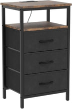 Huuger Nightstands Set of 2, 27.6 Inch End Tables - Image 5