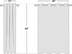 NICETOWN Blackout Living Room Curtain 102 inch Length - Image 2