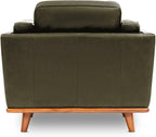 Valencia Artisan Leather Accent Chair, Full-Aniline Leather Upholstery - Image 6