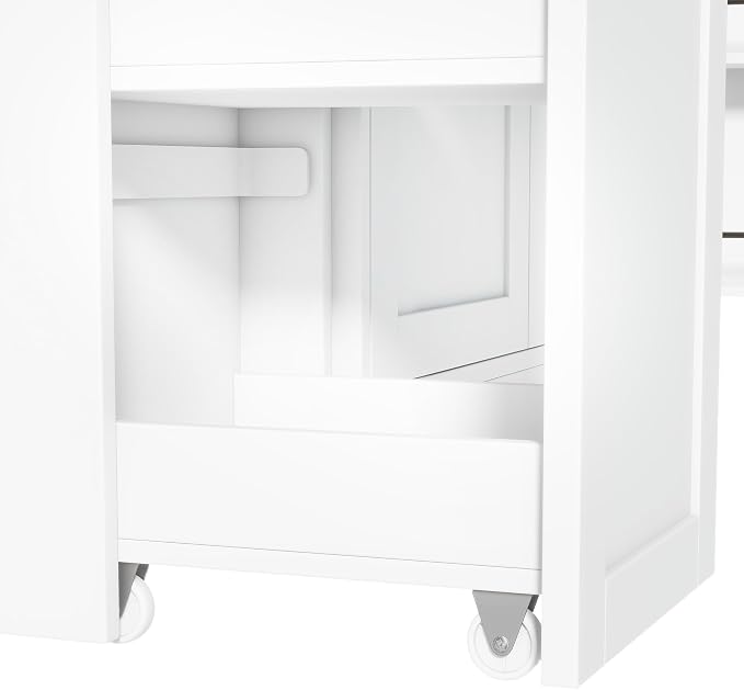 VilroCaz Farmhouse Style Large Kitchen Pantry - Image 9