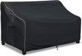 Patio 3-Seater Sofa Cover, Outdoor Couch Cover Fits up to 79W x 38D x 35H Inches by LSongSKY