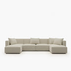 Acanva Luxury Modular Sectional Living Room Sofa Set, Modern Minimalist Style - Image 7