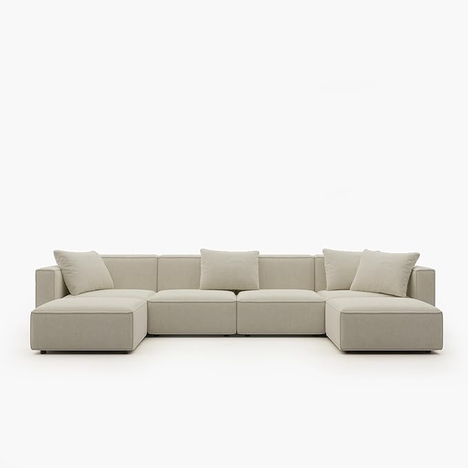 Acanva Luxury Modular Sectional Living Room Sofa Set, Modern Minimalist Style - Image 7
