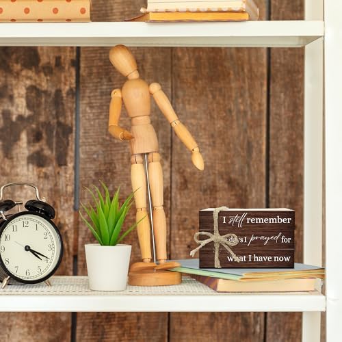 Decorative Books For Home Decor, Coffee Table Faux Wood Book Stack Decor, I Still Remember Modern Stacked Book Decor, Stacked Display Books For Shelf Mantel Nightstand Display, Three Pieces -C(09) - Image 5