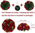 BLOSMON Wedding Flowers Balls Centerpieces Decorations for Table: 6 Pcs - Image 4