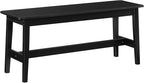 HOOBRO 39.3'' Bamboo Dining Bench, Farmhouse Kitchen Table Bench, Kitchen & by HOOBRO
