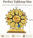 Christian Sunflower Gifts for Women, Birthday Gifts For Women, Religious Gifts for Sister, Friend, Daughter Sister, Wife, Daughter, Coworker, Teacher, Sunflower Decor - Image 2