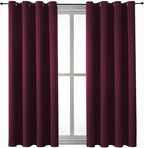ChrisDowa Blackout Curtains for Bedroom and Living Room 45 Inches Long | 2 - Image 7