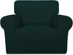 PureFit Super Stretch Chair Covers Fleece Couch Covers by PureFit