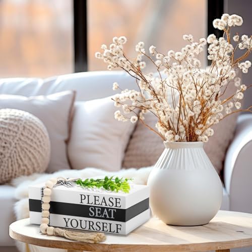 Capoda 3 Pcs Decorative Books for Home Decor, Welcome - Image 4