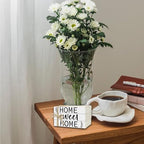 Mini Decorative Books for Home Decor, Small Rustic Wood Book Stack for Table Decor, Home Sweet Home Books for Living Room Bookshelf, Farmhouse Stacked Book Decorations (L32) - Image 5
