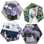 Coferset 3pcs Lifelike Real Touch Hydrangea Artificial Flowers,Lavender - Image 5