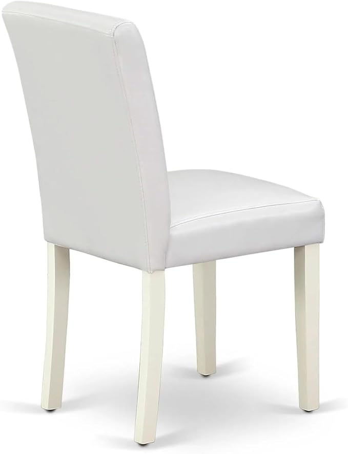 East West Furniture ABP2T64 Abbott Classic Parson Dining Chairs - Image 7